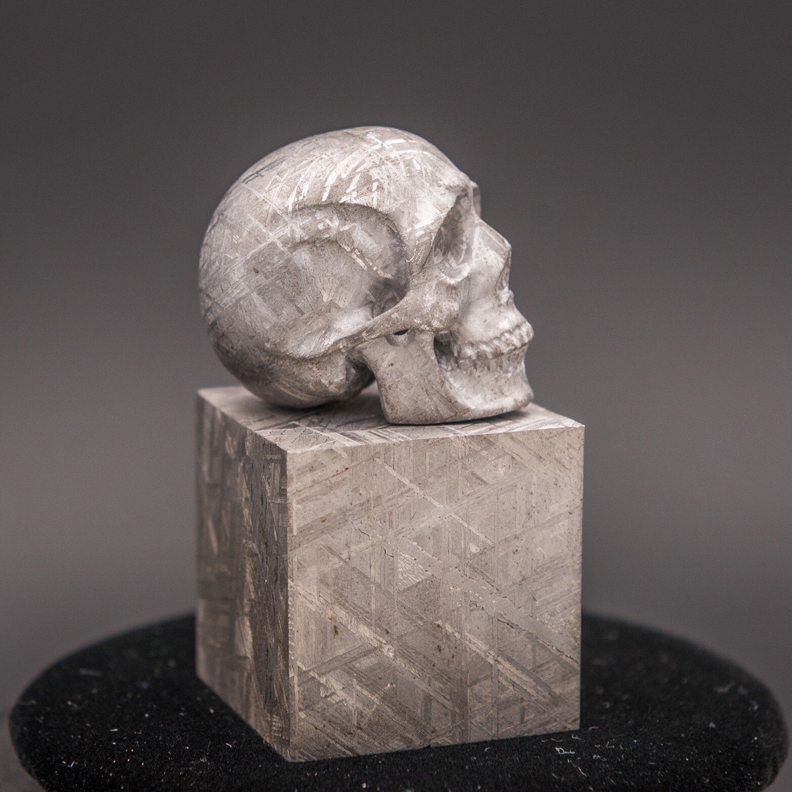 AMAZING Meteorite Skull 87g - Image 4