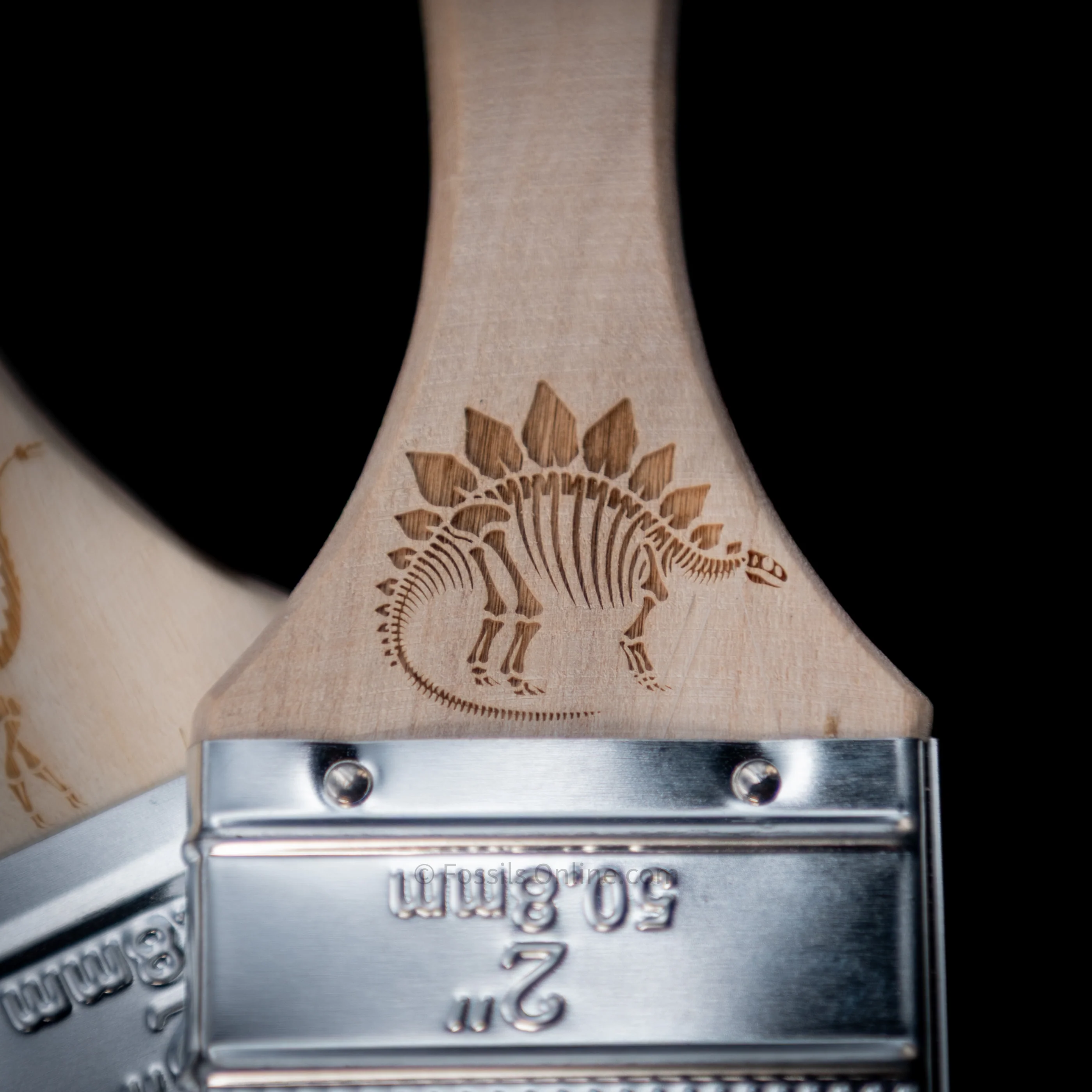 Engraved Dinosaur Fossil Digging Brushes - Image 4
