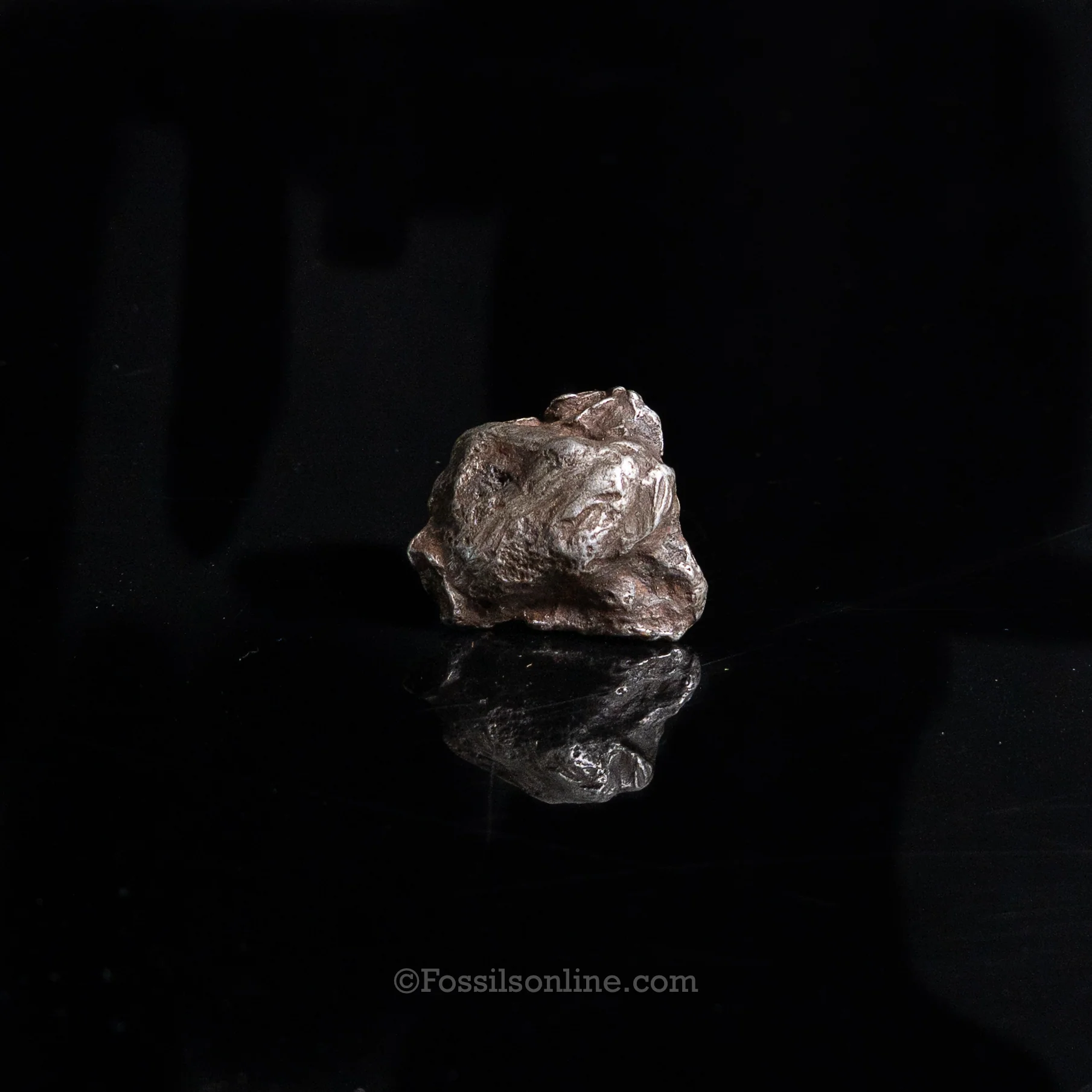 Genuine Sikhote-Alin Meteorite in Glass Dome - Image 3