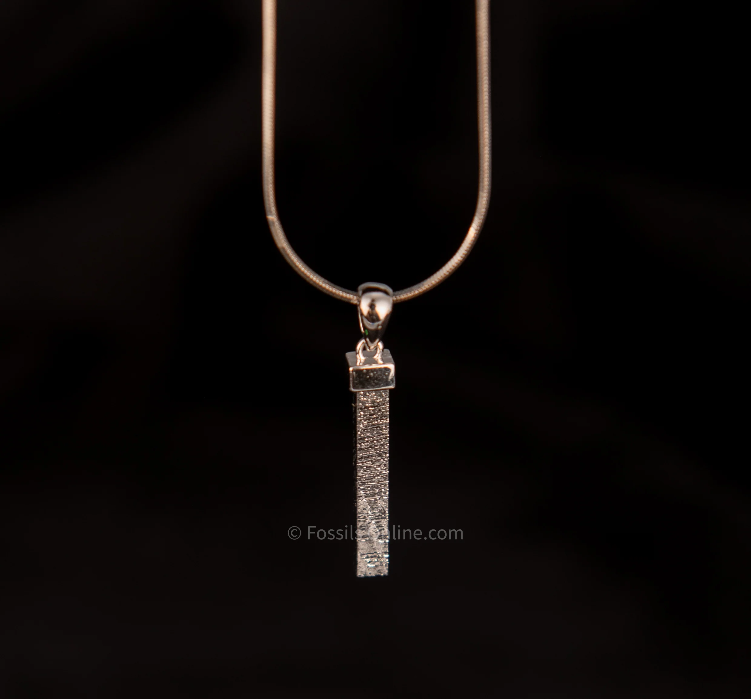 Muonionalusta Meteorite Pendant Stick .925 - Image 3